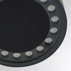 Molto Luce Udendørs Loftlamper > udendørs loftlampe Nona, Ø 18,2 cm, antracit