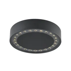 Udendørs Loftlamper ^ Molto Luce udendørs loftlampe Nona, Ø 22,8 cm, antracit