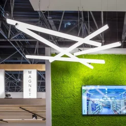 Arbejdsrum/Kontor ^ Molto Luce Valo PDI pendel 840 DALI 170,6cm
