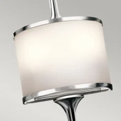 KICHLER Væg- Og Spejllamper > Mona LED-væglampe IP44 højde 55,9cm, poleret krom