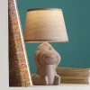 ONLI Bordlamper > Monkey bordlampe, brun, keramik, 28 cm høj, E14