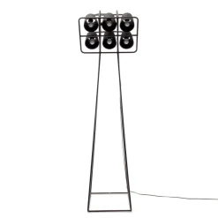 SELETTI Gulvlamper > Multilamp gulvlampe, 6 lyskilder, sort