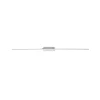 Væg- Og Spejllamper ^ Fabas Luce Nala LED-spejllampe, hvid, bredde 110 cm, metal