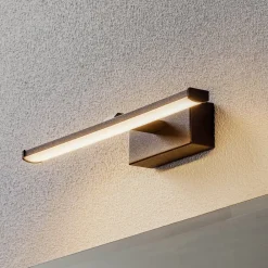 Fabas Luce Væg- Og Spejllamper > Nala LED-væglampe, sort, bredde 30 cm