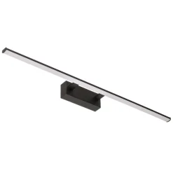 Væg- Og Spejllamper ^ Fabas Luce Nala LED-væglampe, sort, bredde 75 cm