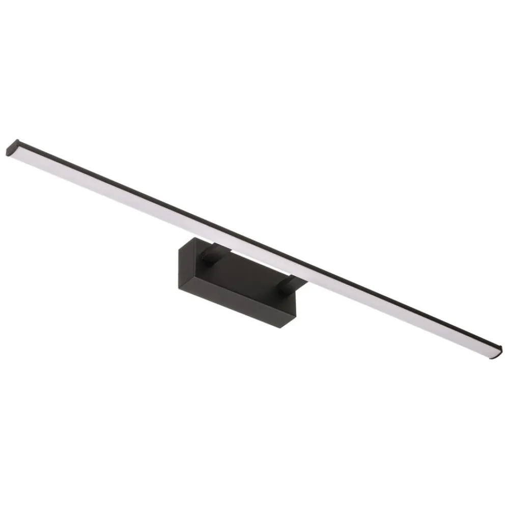 Væg- Og Spejllamper ^ Fabas Luce Nala LED-væglampe, sort, bredde 75 cm