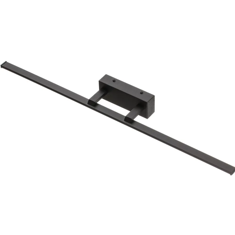 Væg- Og Spejllamper ^ Fabas Luce Nala LED-væglampe, sort, bredde 75 cm