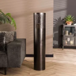 Zijlstra Gulvlamper|Gulvlamper > Narabi gulvlampe, højde 120 cm, sort-nikkel, metal