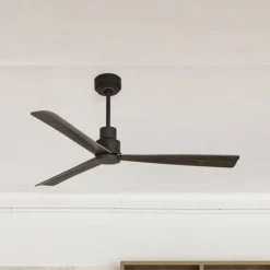 FARO BARCELONA Loftventilatorer > Nassau loftventilator, DC, 3 vinger, mørkebrun