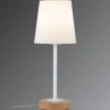 Paulmann Bordlamper > Naturligt designet tekstil bordlampe Stellan