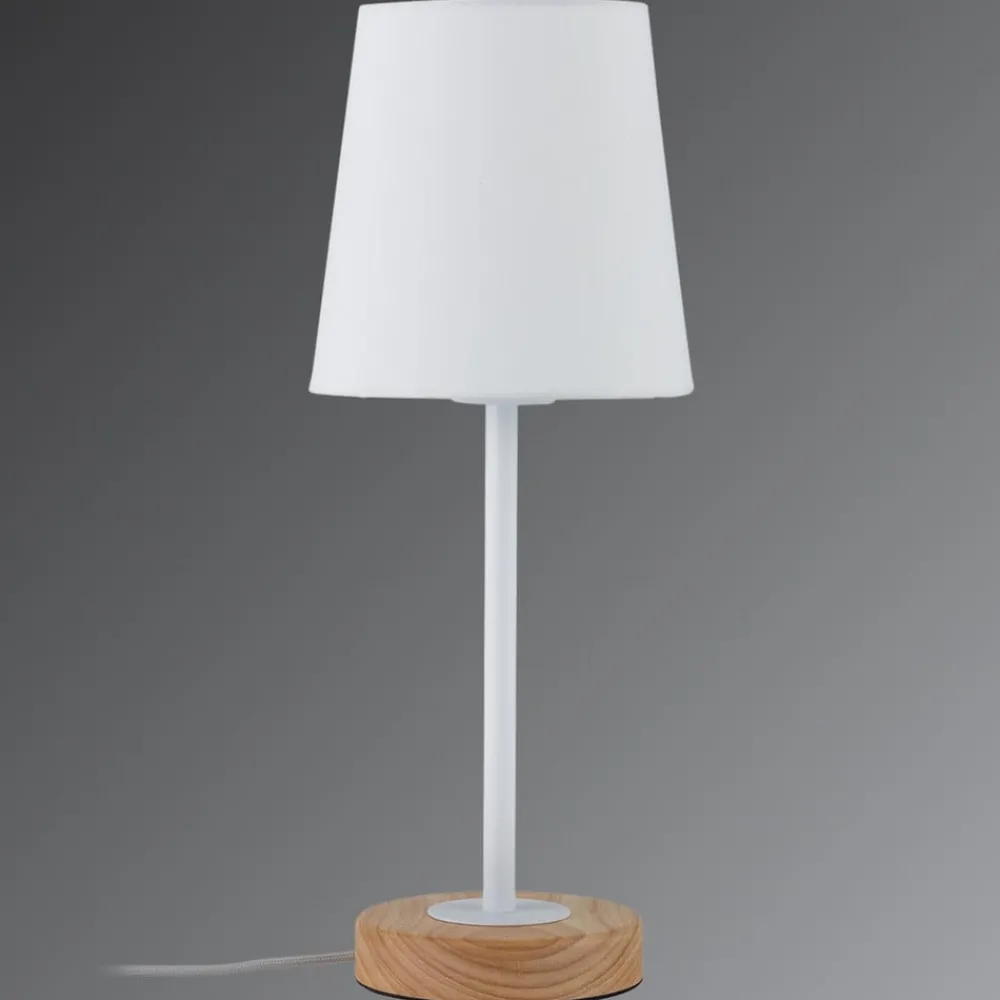 Paulmann Bordlamper > Naturligt designet tekstil bordlampe Stellan