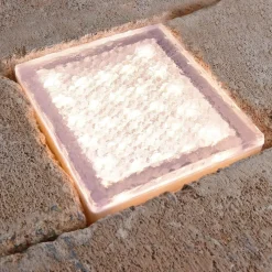 Terrassebelysning|Nedgravet Udebelysning ^ Deko-Light Nedgravningslampe Tabit, 10 x 10 cm, gangbar