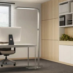 Gulvlamper ^ Arcchio Nelus Neo LED-gulvlampe til kontor dæmper, sensor