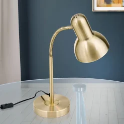 ORION Bordlamper > Nemo skrivebordslampe, fleksibel, antik messing