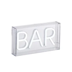 Dekorationsbelysning ^ JUST LIGHT. GmbH Neon Bar LED-bordlampe, USB