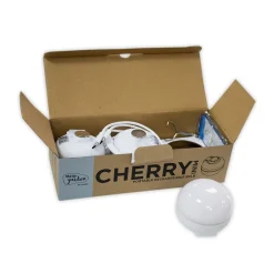Dekorationsbelysning|Terrassebelysning ^ Newgarden Cherry Mini LED genopladelig lampe sæt med 3 hvide