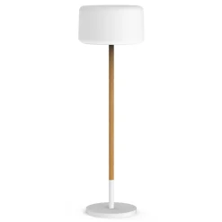 Solcellelamper|Udendørs Spot ^ Newgarden Chloe Plant gulvlampe med solceller i træ