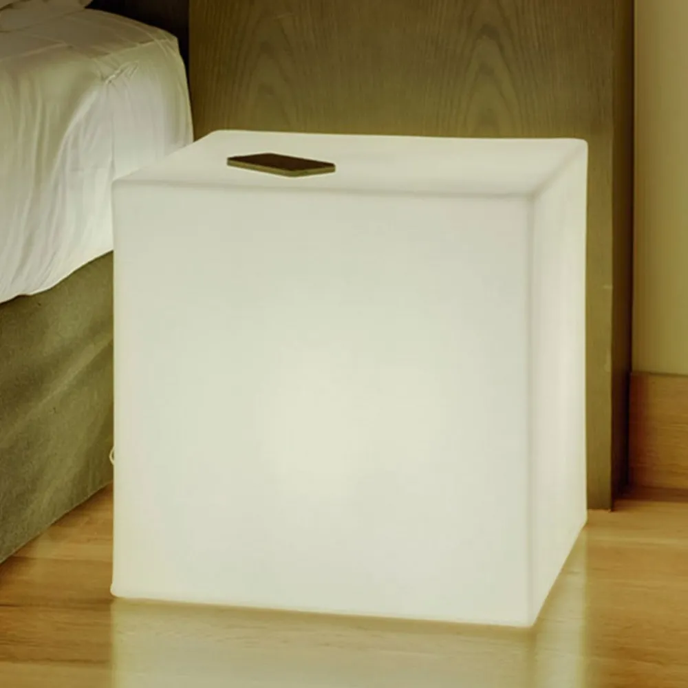 Dekorationsbelysning|Terrassebelysning ^ Newgarden Cuby dekorativ lyskube højde 43 cm