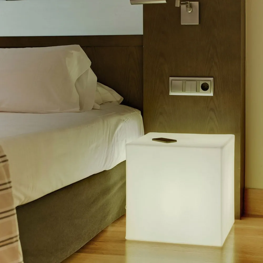 Dekorationsbelysning|Terrassebelysning ^ Newgarden Cuby dekorativ lyskube højde 43 cm