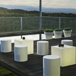 Newgarden Dekorationsbelysning|Terrassebelysning > Cuby LED dekorationslampe med kabel, 40x40cm