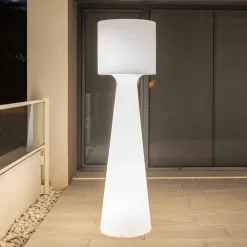 Newgarden Terrassebelysning > Grace LED-gulvlampe, genopladeligt batteri, højde 140 cm
