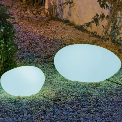 Dekorationsbelysning ^ Newgarden gulvlampe Petra, længde 40 cm, IP65, kabelversion