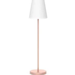 Newgarden Solcellelamper > Lola Slim 180 gulvlampe med solceller i rosaguld