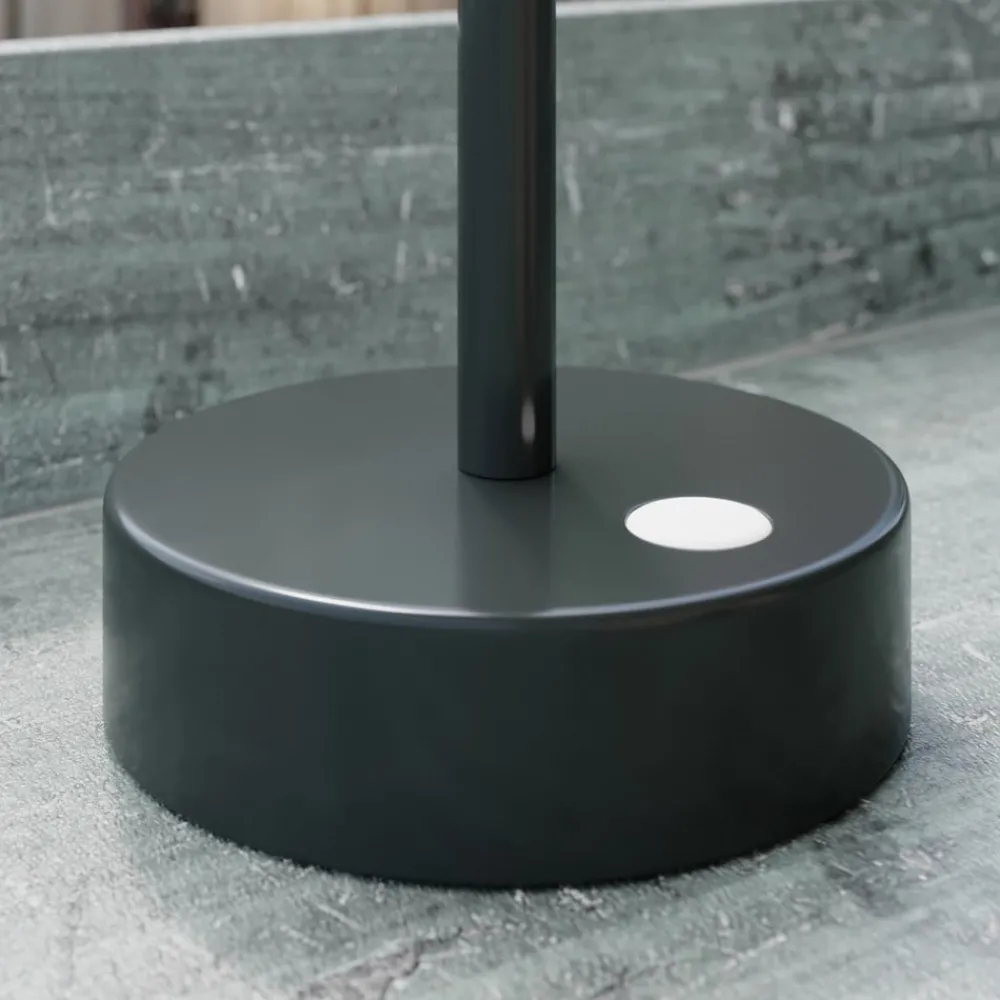 Newgarden Dekorationsbelysning|Terrassebelysning > Lola Slim LED-bordlampe batteri antracit