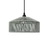 Newgarden Udendørs Pendellamper > pendellampe Calabardina, grøn, reb, Ø30cm, IP44