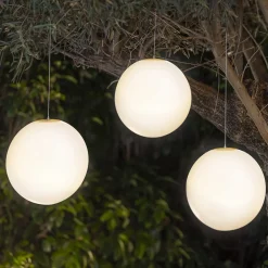 Newgarden Udendørs Pendellamper > Pianeta LED udendørs pendel, Ø 35 cm