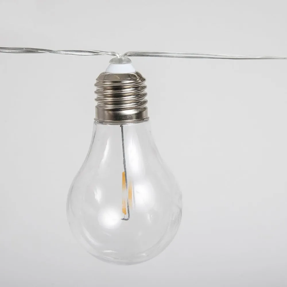 Newgarden Solcellelamper > Stella LED-solcellelyskæde, 2.700 K