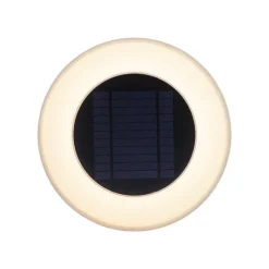 Solcellelamper ^ Newgarden Wally LED-solcellelampe til vægmontering, Ø 27 cm