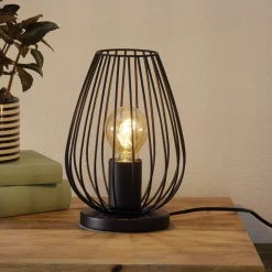 Bordlamper ^ EGLO Newtown - en bordlampe i vintage look