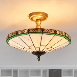 Loftlamper|Loftlamper ^ Searchlight New York loftlampe i Tiffany-stil