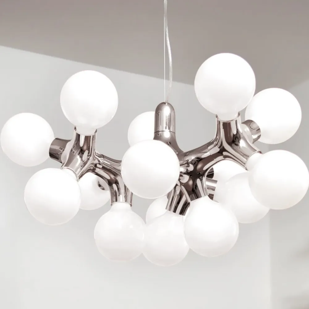 Lysekroner ^ next DNA ChandelierXL - lysekrone i krom
