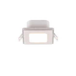 Loftlamper|Indbygningsspots ^ Trio Lighting Nimbus LED-lampe IP44 8,5x8,5cm 830 hvid