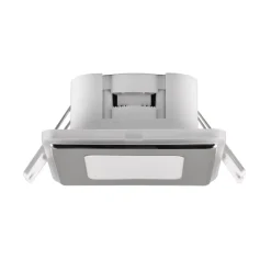 Loftlamper|Indbygningsspots ^ Trio Lighting Nimbus LED-lampe IP44 8,5x8,5cm 830 krom