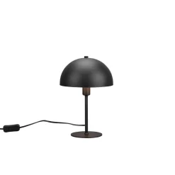 Trio Lighting Bordlamper > Nola bordlampe, højde 30 cm, sort/guld