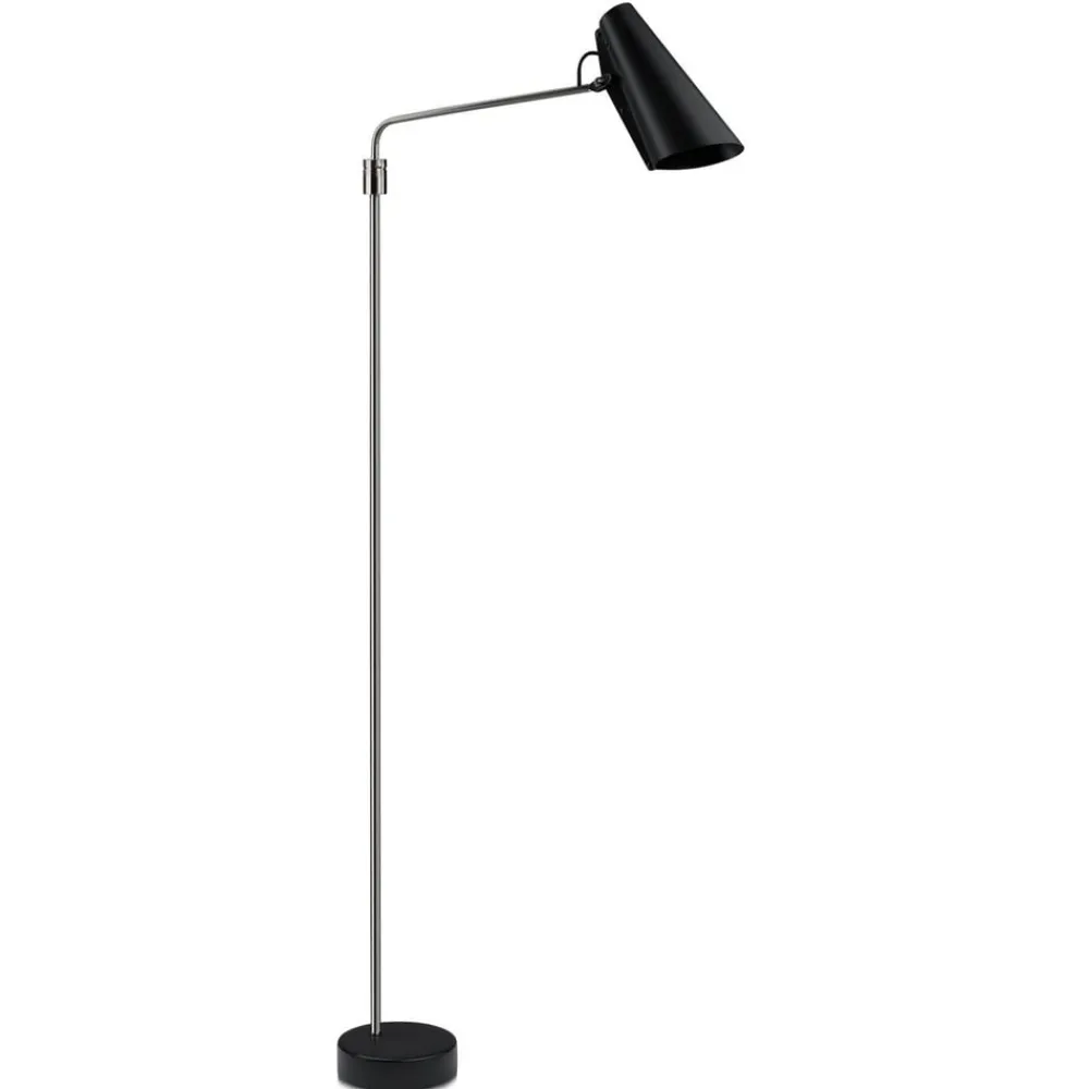 Gulvlamper ^ Northern Birdy Swing gulvlampe, sort/stål