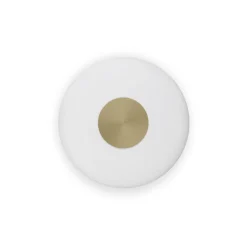 Northern Væglamper > LED-væglampe Glint, Ø 25 cm, glas, opal hvid