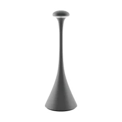 Sigor Dekorationsbelysning > Nudrop LED-bordlampe, batteri, IP54, grafitgrå