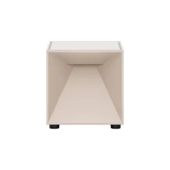 Sigor Dekorationsbelysning|Terrassebelysning > Nutalis mini LED-bordlampe, beige, IP54, dæmpbar