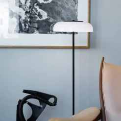 Nuura Aps Gulvlamper > Nuura Blossi Floor Ø 29 LED-gulvlampe, sort/hvid