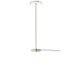 Nuura Aps Gulvlamper > Nuura LED-gulvlampe Blossi, højde 120 cm, guldfarvet/klar