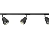Skinnesystem ^ Nuura Aps Nuura loftlampe Anoli Spot Track 3 sort, metal