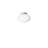 Nuura Aps Loftlamper > Nuura loftlampe Rizzatto 301, Ø 30 cm messingfarvet/opal