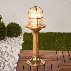 Moretti Luce Sokkellamper > Ocean-sokkelampe, messing