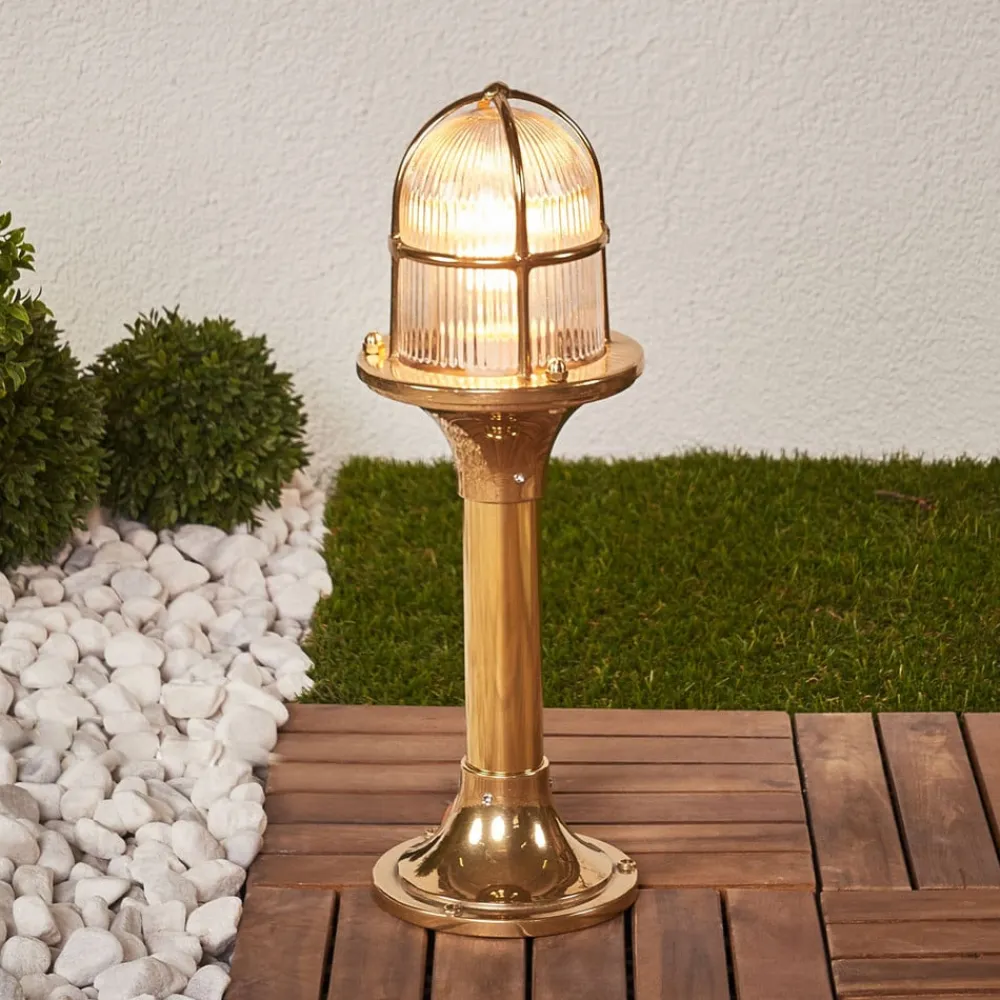 Moretti Luce Sokkellamper > Ocean-sokkelampe, messing