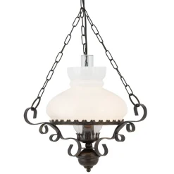 Searchlight Pendellamper > OIL LANTERN - pendellampe med antik charme