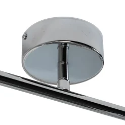 Loftlamper|Spotlights ^ Lucea Oktano loftspot, kromfarvet Længde 30 cm 2 lyskilder metal